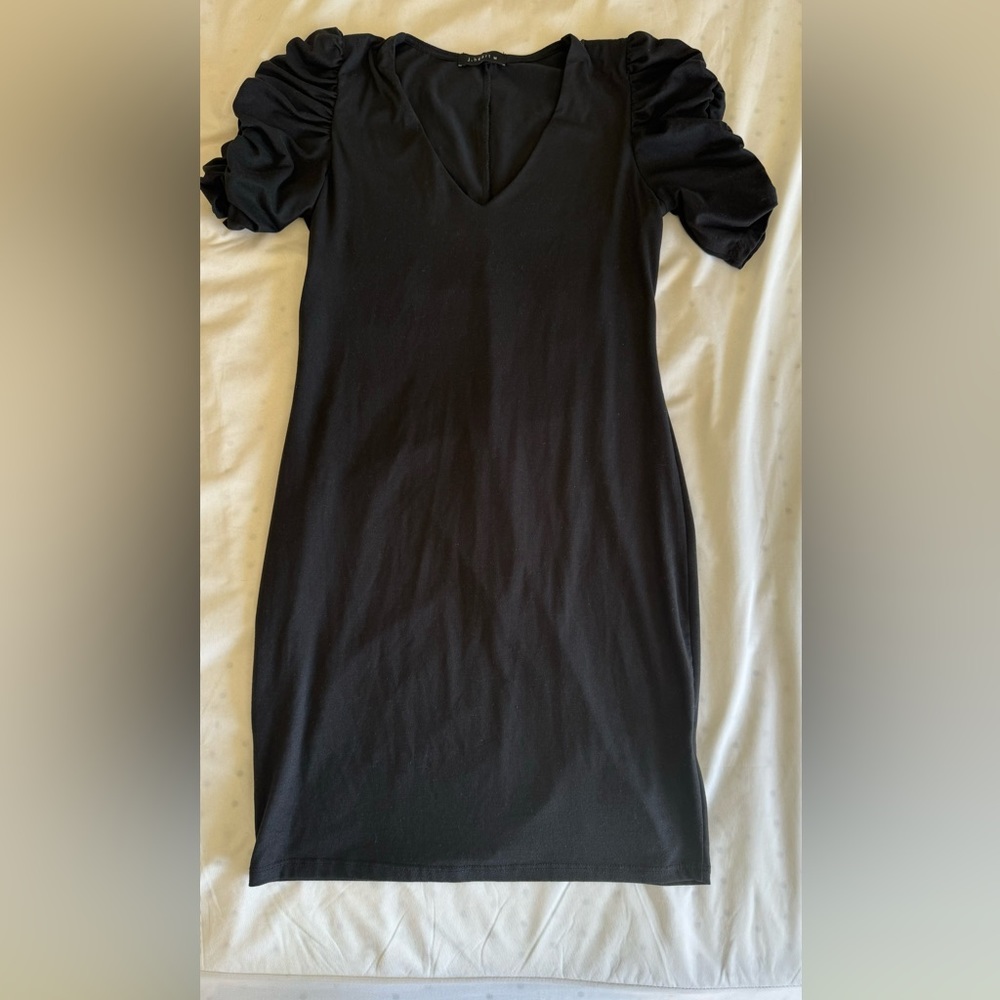 black dress